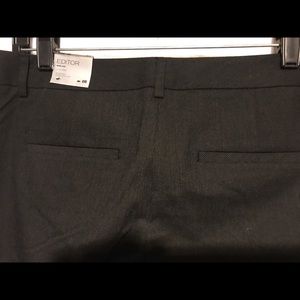 Express 8R Editor wide leg low rise pants